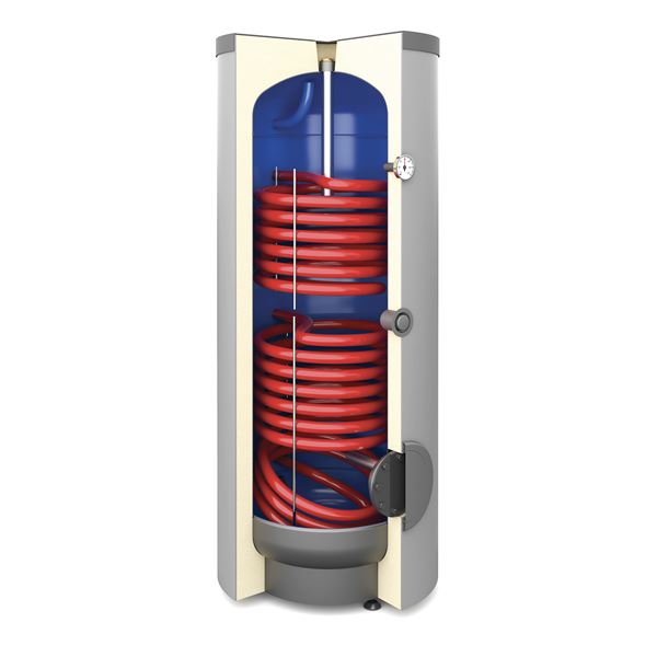 SGW(S)B Tower Biwal 2 - Zásobník s dvoma vykurovacími vložkami pre solárne aplikácie