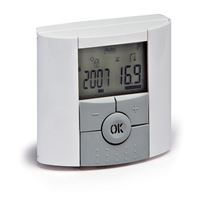 Digitálny bezdrôtový priestorový termostat s čas.programom BT-DP02-RF 868 MHz