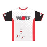 Športový dres Wolf biely - M 