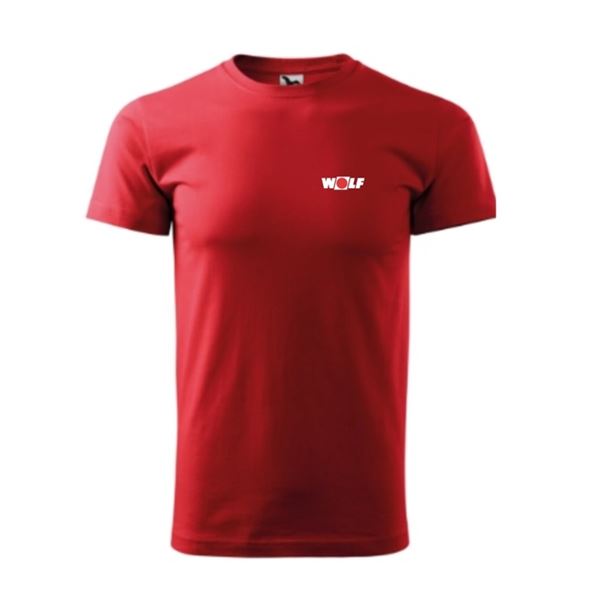 Tričko Wolf červené - XL