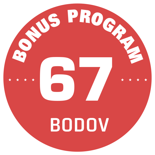 67 bodov